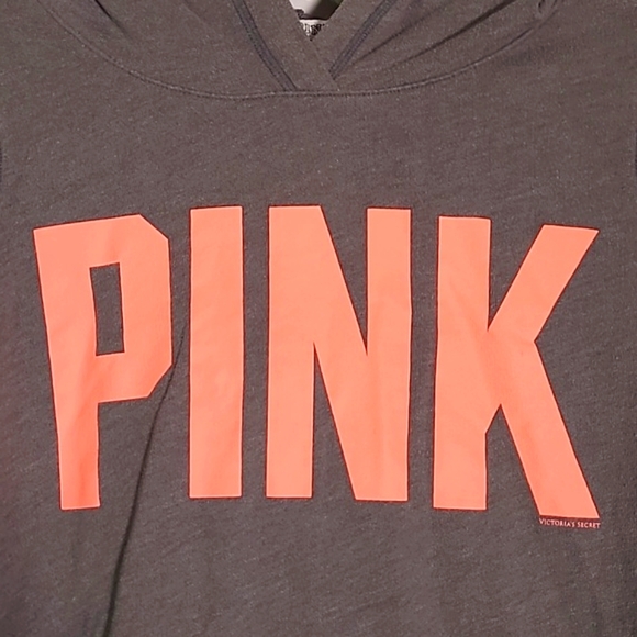 2012 Victoria's Secret PINK Logo Spellout Lightweight Pullover Sweater Womens S - Picture 4 of 16